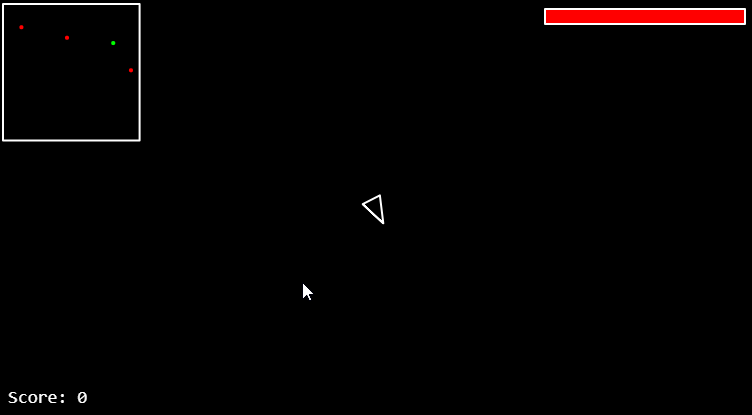 Gameplay of Pew-Pew-Pew.io: ships moving and firing in a browser arena
